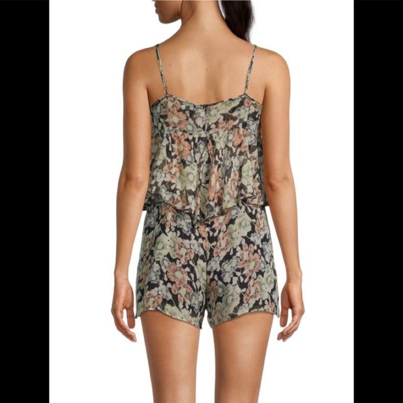 The Kooples NWT Wanted Silk-Blend Romper - Picture 8 of 9